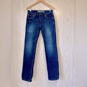 Rock & Roll Denim Vintage ’46 Collection Revolver Straight Slim Jeans Size 30x34